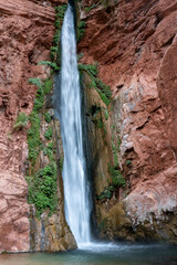 USA, Arizona. Deer Creek Falls, Grand Canyon National Park.