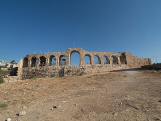 Ciudad romana de Jerash, en Jordania, Oriente Medio, Asia