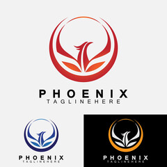 Phoenix logo Vector Illustration Design Template