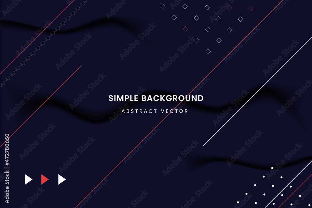 Poster dark abstract background with simple decoration. vector eps modern background.