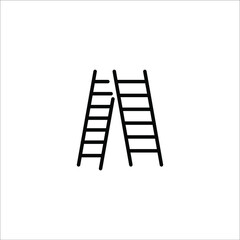 ladder icon, vector illustration