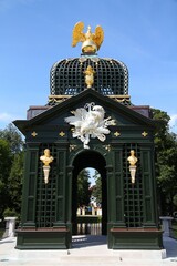Bialystok Branicki Palace gazebo