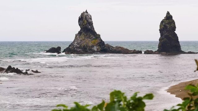Dva Brata is a tiny island in the Sea of Japan