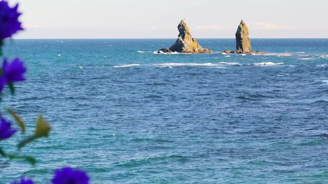 Dva Brata is a tiny island in the Sea of Japan