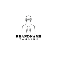 avatar logo icon design template vector illustration