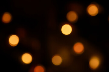 Bokeh background, lighting background Christmas
