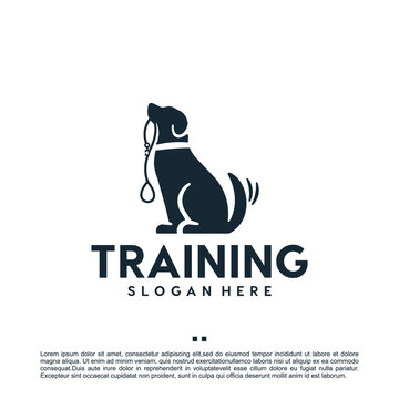 dog training , logo design template