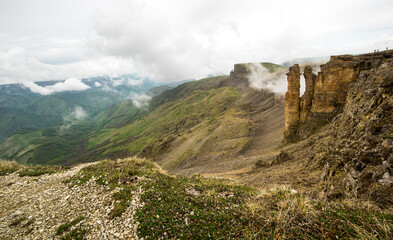 Panoramic view of the Bermamyt Plateau