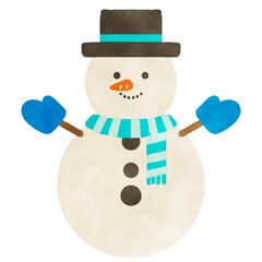 雪だるま イラスト素材