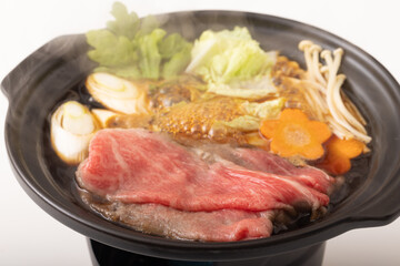 牛すきやき鍋　(一人用)