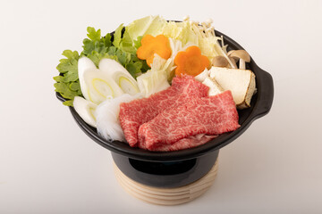 牛すきやき鍋　(一人用)