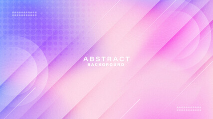 Gradient abstract background with dynamic shapes composition and halftone. vector illustration.	