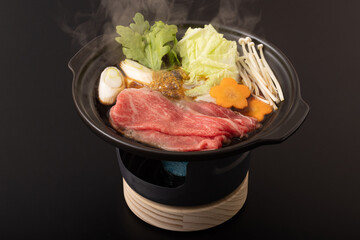 牛すきやき鍋　(一人用)