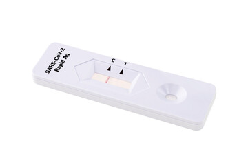 COVID-19 home AG rapid test.