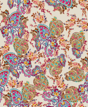 A hand draw paisley pattern , texture ,paisley background, pattern. for brand style textiles or decoration sheet, paisley  background ,paisley wallpaper design , marriage card paisley pattern ,