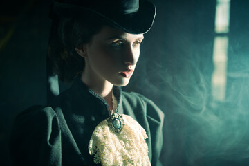 beautiful steampunk heroine