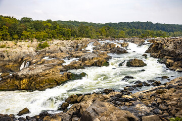 USA, Maryland, Great Falls, Potomac River.