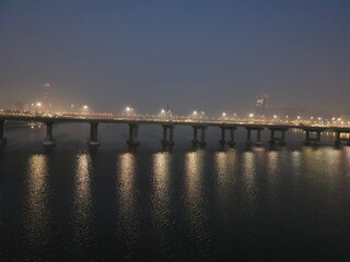 Obraz premium korea Han river bridge