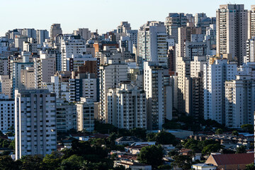 Fototapeta na wymiar Sao Paulo, Brooklin district, Brazil. South America.