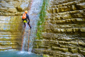Canyoning Furco Canyon in Pyrenees