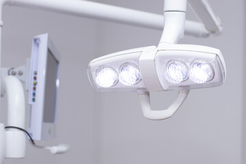 dental light new monitor equipment for viewing x-ray images