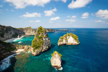 Thousand Island Viewpoint - Nusa Penida, Indonesia, Bali.