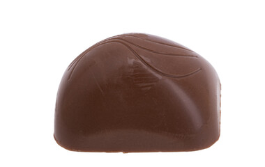 chocolate candies isolated