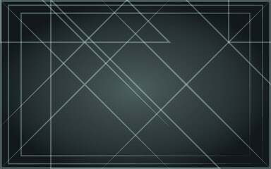 abstract seamless geometric pattern with white lines black and grey wide background