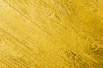 gold background. yellow convex surface. gilded texture. creative bright canvas. molten platinum. molten platinum