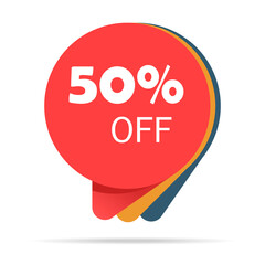 Special offer sale isolated tag red. Sale tag. Red scroll banners with big sale text