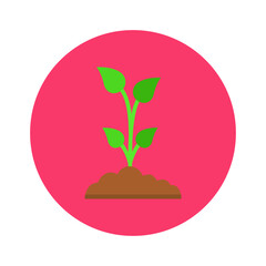 growing tree Vector icon which is suitable for commercial work and easily modify or edit it

