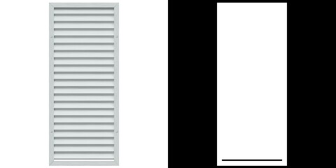 3D rendering illustration of an air vent 1
