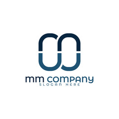 Monogram MM or MW Logo Template, Perfect to use for any business.