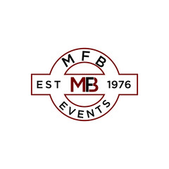 emblem illustration of an background with arrows