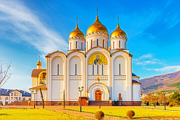 St. Andrew's Cathedral in Gelendzhik view from the south side