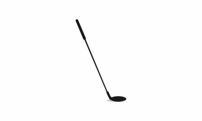Putter type of golf stick illustration vector