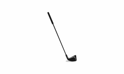 Simple golf stick illustration vector