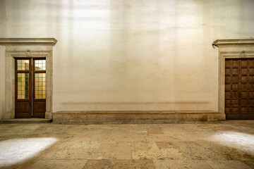 Palacio Venecia  de estilo barroco en Roma Italia