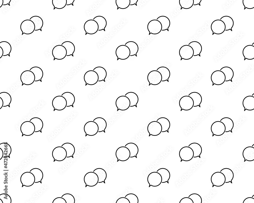 Poster mail envelope seamless pattern background. business concept vector illustration. email symbol patter