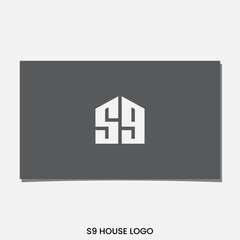 S9 HOUSE LOGO DESIGN VECTOR