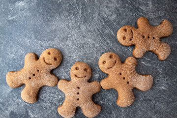 Gingerbread man cookies 