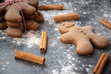 Gingerbread man cookies 