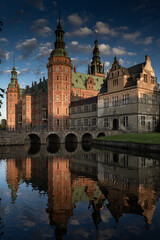 Denmark stock photo with clear skies, greenery and nature