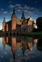 Fototapeta na wymiar Denmark stock photo with clear skies, greenery and nature