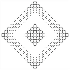 Islamic Motif Pattern. Decoration for Interior, Exterior, Carpet, Textile, Garment, Cloth, Silk, Tile, Plastic, Paper, Wrapping, Wallpaper, Pillow, Sofa, Mosque, Background, Ect