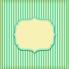 Stripe Invitation Card