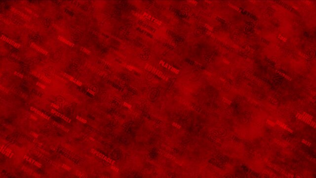 paper text background motion 4k