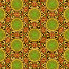 Abstract Red & Green Holiday Fractal Wreaths - oh my goodness – look at these glowing wreaths! Such a lovely pattern for your holiday and beyond…