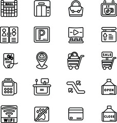 business icons set