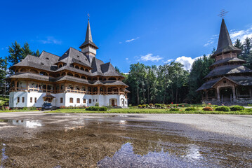 Sapanta Peri Monastery in Maramures region in Romania